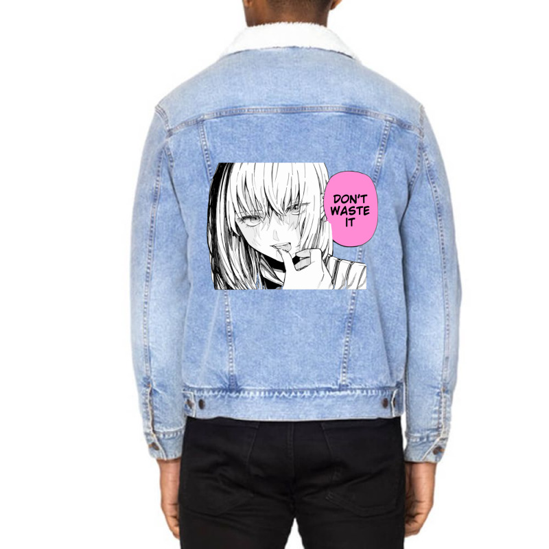 Micchon Shikimori Anime, Shikimoris Not Just A Cutie Unisex Sherpa-lined Denim Jacket | Artistshot