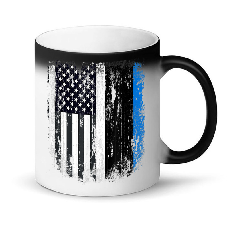 Duel Flag Design Estonia And American Duel Citizen T Shirt Magic Mug | Artistshot