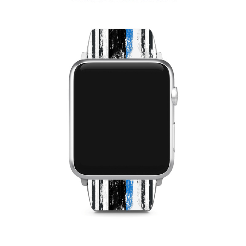 Duel Flag Design Estonia And American Duel Citizen T Shirt Apple Watch Band | Artistshot