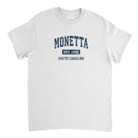 Monetta South Carolina Sc Vintage Athletic Sports Design Classic T-shirt | Artistshot