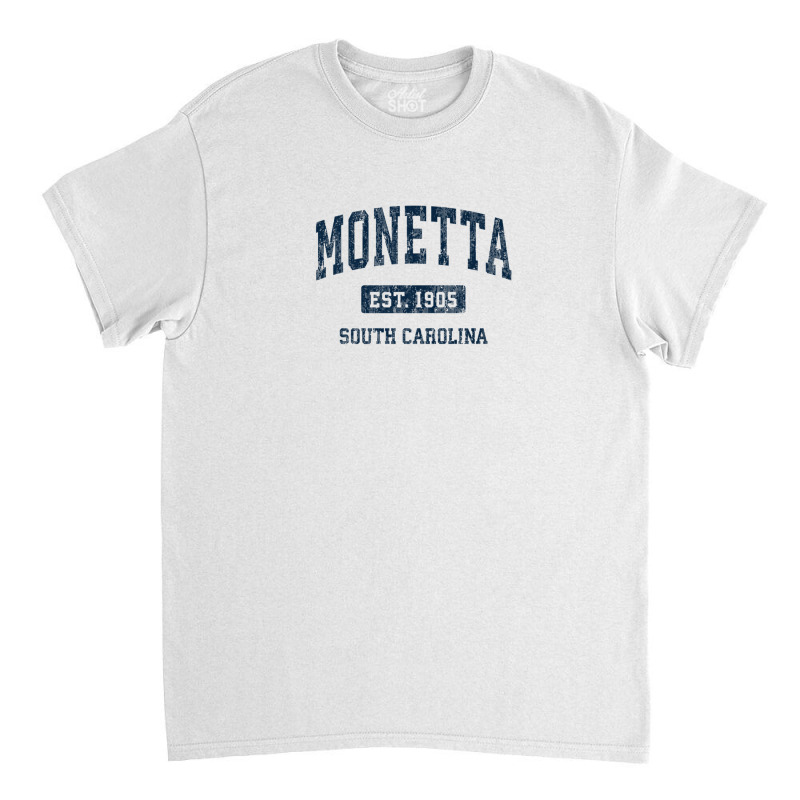 Monetta South Carolina Sc Vintage Athletic Sports Design Classic T-shirt by kajmakgezimiy | Artistshot