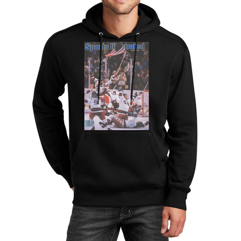 Usa Hockey, 1980 Winter Olympics Sports Illustrated Cover Unisex Hoodie | Artistshot