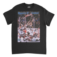 Usa Hockey, 1980 Winter Olympics Sports Illustrated Cover Classic T-shirt | Artistshot