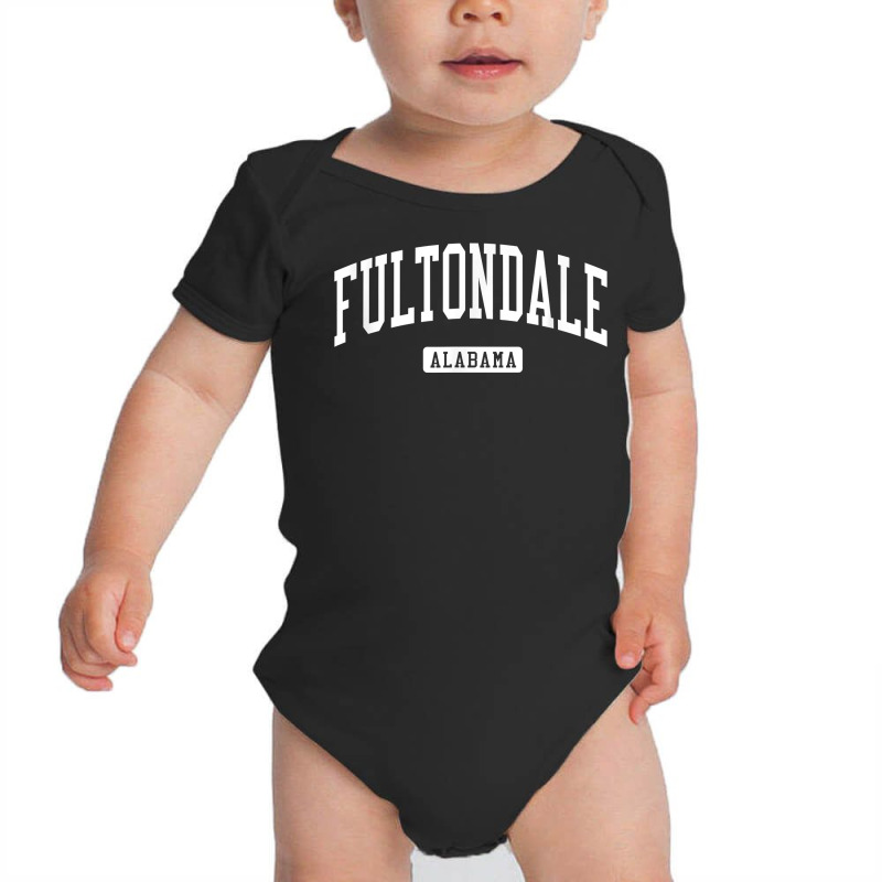 Fultondale Alabama Al Vintage Athletic Sports Design T Shirt Baby Bodysuit by shmonotpv4s | Artistshot