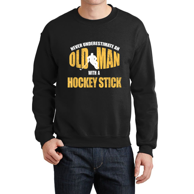 Ice Hockey Player Funny Winter Season Sports Skating Gifts Crewneck Sweatshirt | Artistshot