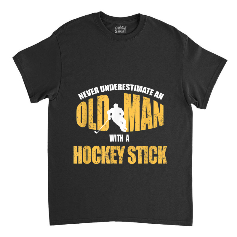 Ice Hockey Player Funny Winter Season Sports Skating Gifts Classic T-shirt | Artistshot