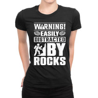 Funny Minerals Collector Science Geologist Rocks Collector T Shirt Ladies Fitted T-shirt | Artistshot