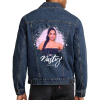 Graffiti Style With Nasty Latin Woman Sexy Photography T Shirt Men Denim Jacket | Artistshot