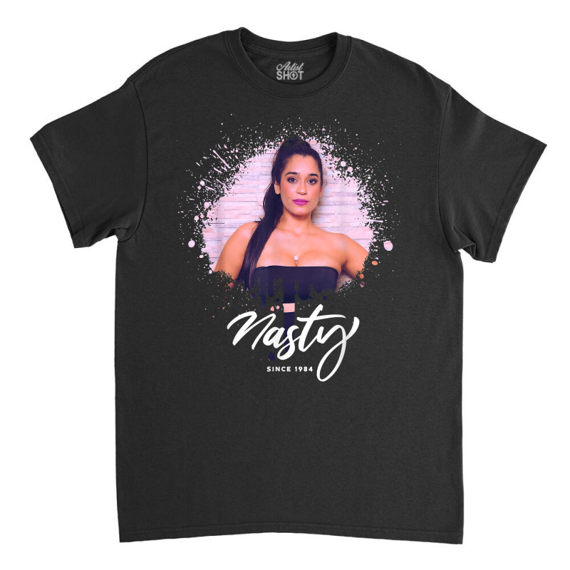 Graffiti Style With Nasty Latin Woman Sexy Photography T Shirt Classic T-shirt by nilda1pr4klauer | Artistshot