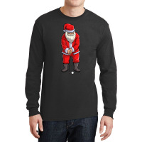 Golf Santa Golfer Christmas Club Hat Ball Sport Gift  1 Long Sleeve Shirts | Artistshot