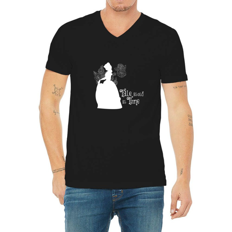 Tale As Old As Time 1 V-neck Tee | Artistshot