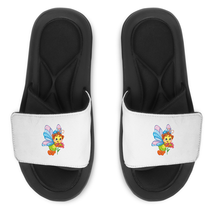 Butterfly Bee Slide Sandal | Artistshot