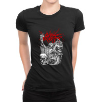 Cattle Decapitation Design Ladies Fitted T-shirt | Artistshot