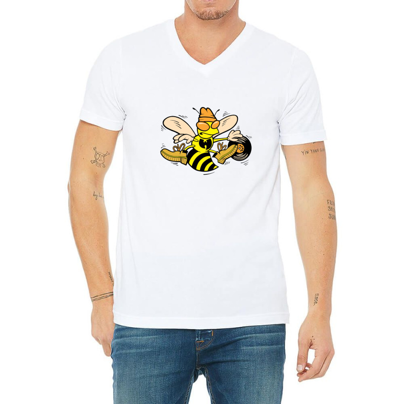 Hornet Bee V-neck Tee | Artistshot