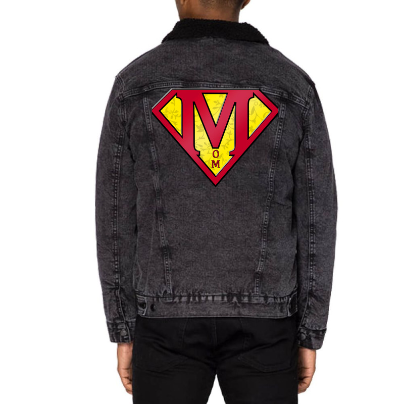 Supermom Unisex Sherpa-lined Denim Jacket | Artistshot