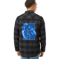 Funny Jumpscare Lobster Meme Blue Crustacean Pullover Hoodie Flannel Shirt | Artistshot