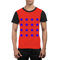 Stars  Star Pattern Dark Blue Graphic T-shirt | Artistshot