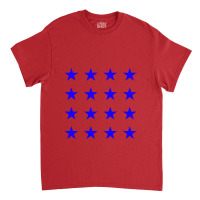 Stars  Star Pattern Dark Blue Classic T-shirt | Artistshot