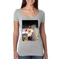 Frank Live Stage Concert Women's Triblend Scoop T-shirt | Artistshot