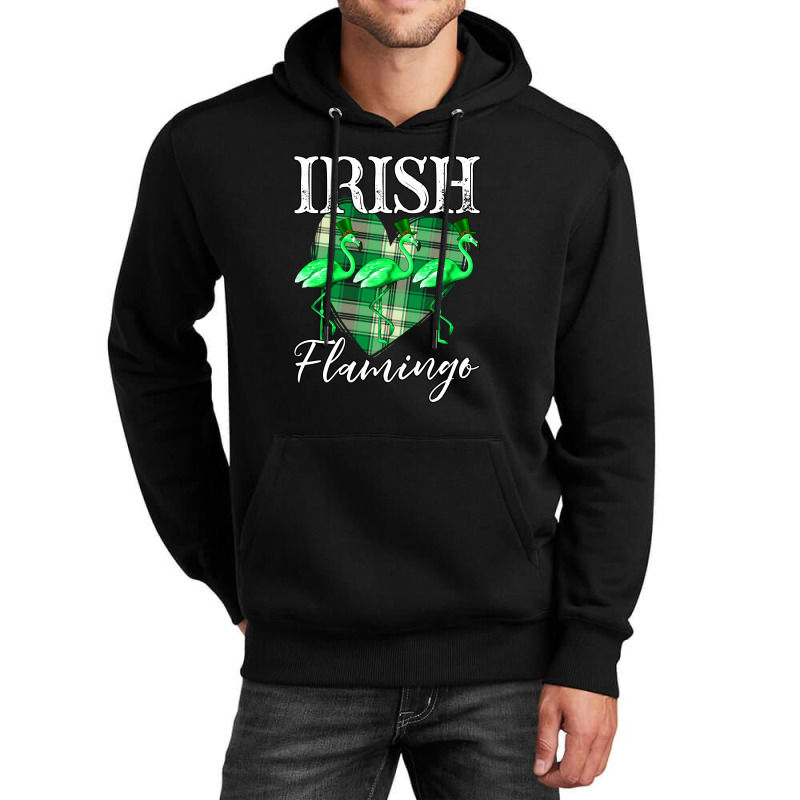 Irish Flamingo For Dark Unisex Hoodie | Artistshot