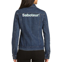 Saboteur Cool Ladies Denim Jacket | Artistshot