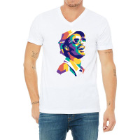 Stevie Wonder Wpap Limit Humor Girl V-neck Tee | Artistshot