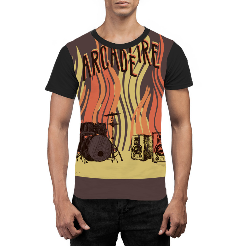 The Arcade Fire Love Girl Graphic T-shirt | Artistshot