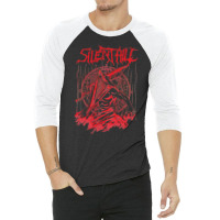 Silent Red Thing 3/4 Sleeve Shirt | Artistshot