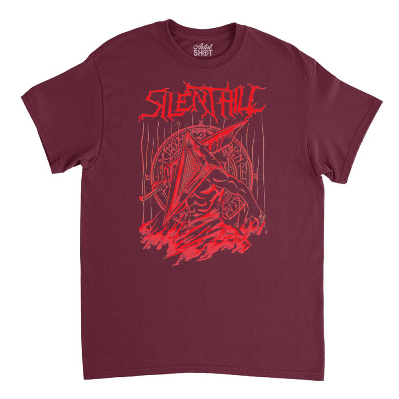 Silent Red Thing Classic T-shirt by asaberazretk | Artistshot