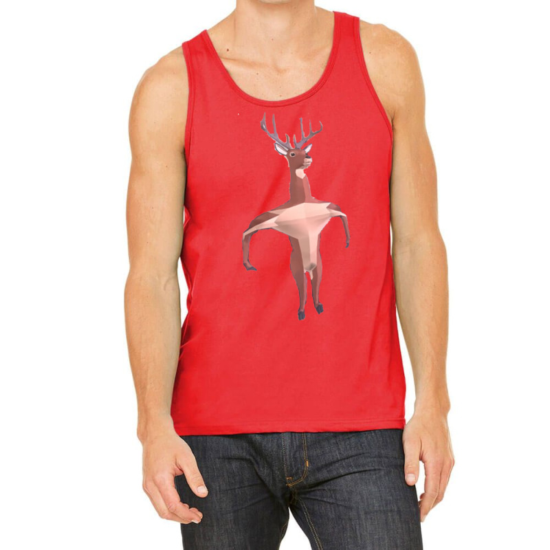 Running Deer Simulator Funny Gift Tank Top by gemmyilkanet | Artistshot