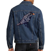 Singing In The Dead Of Night Men Denim Jacket | Artistshot