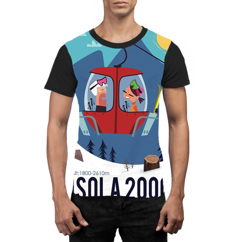 Isola 2000 Graphic T-shirt by kentwilson | Artistshot