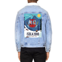 Isola 2000 Unisex Sherpa-lined Denim Jacket | Artistshot