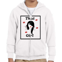 That Girl Youth Zipper Hoodie | Artistshot