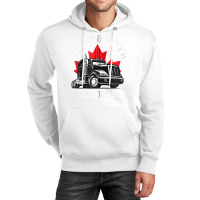 I Stand With Canadian Truckers Zip Hoodie Unisex Hoodie | Artistshot