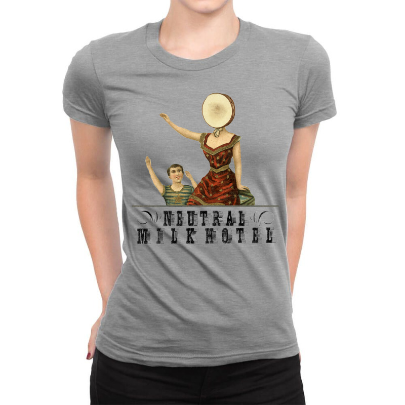 Neutral Milk Hotel   In The Aeroplane Over The Sea Ladies Fitted T-Shirt by botoftbazidz | Artistshot