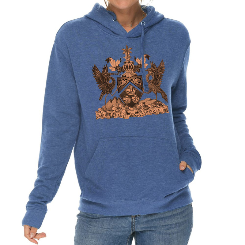 Trinidad & Tobago Coat Of Arms (ba) Lightweight Hoodie | Artistshot