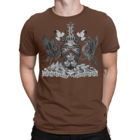 Trinidad & Tobago Coat Of Arms (bc) T-shirt | Artistshot