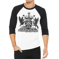 Trinidad & Tobago Coat Of Arms (bc) 3/4 Sleeve Shirt | Artistshot