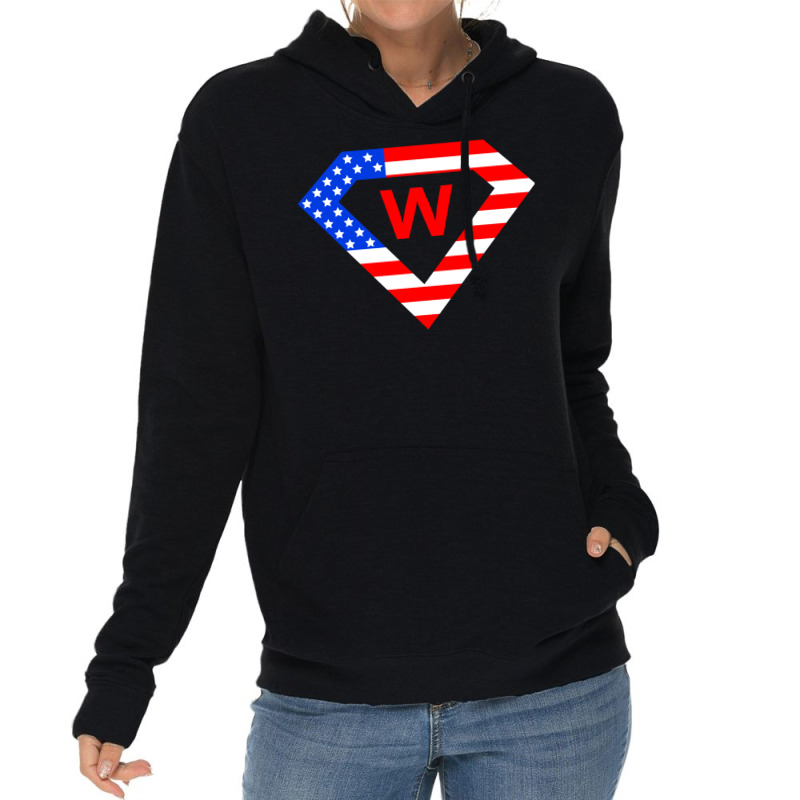 W Letter Lightweight Hoodie | Artistshot