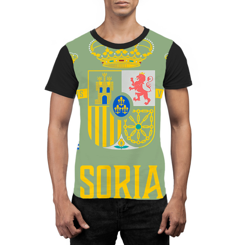 Soria, Spain   Spanish Espana Graphic T-shirt | Artistshot