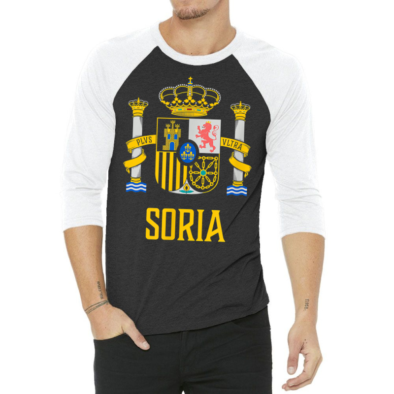 Soria, Spain   Spanish Espana 3/4 Sleeve Shirt | Artistshot