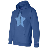 Knitted Blue Star Kids Pullover Humor Champion Hoodie | Artistshot