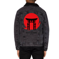 Japan Constitution Memorial Day  Vintage May 3 Japan Premium Unisex Sherpa-lined Denim Jacket | Artistshot