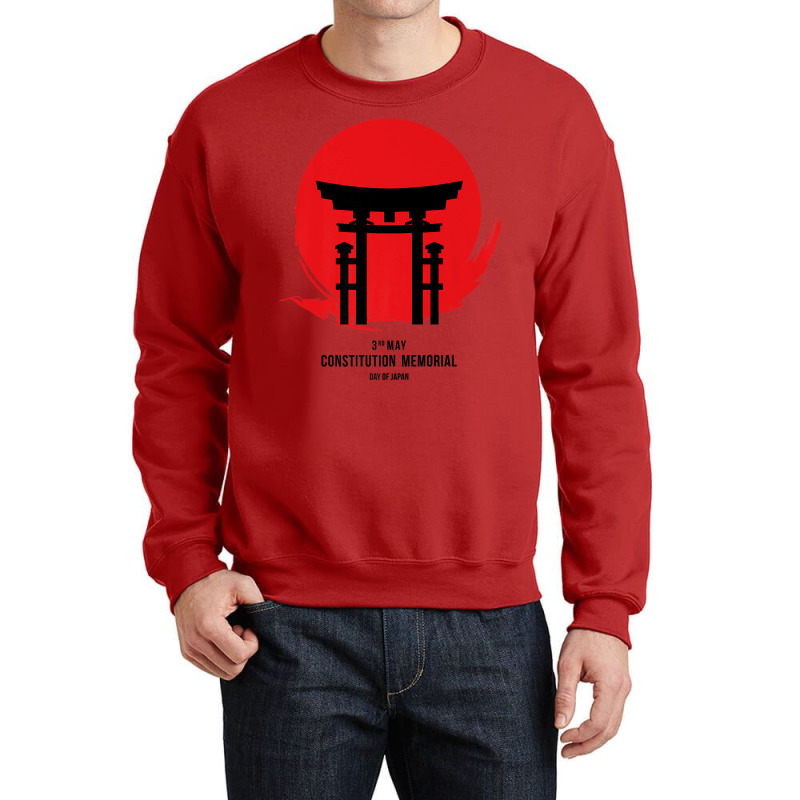 Japan Constitution Memorial Day  Vintage May 3 Japan Premium Crewneck Sweatshirt | Artistshot