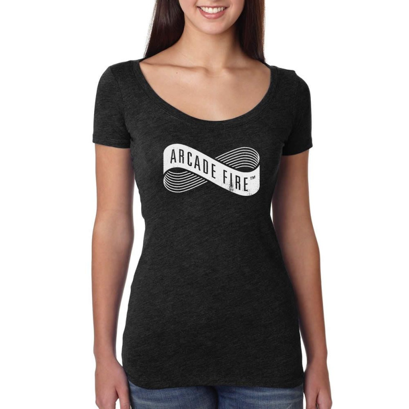 Arcade Fire Women's Triblend Scoop T-shirt by SusanneRestemayer | Artistshot