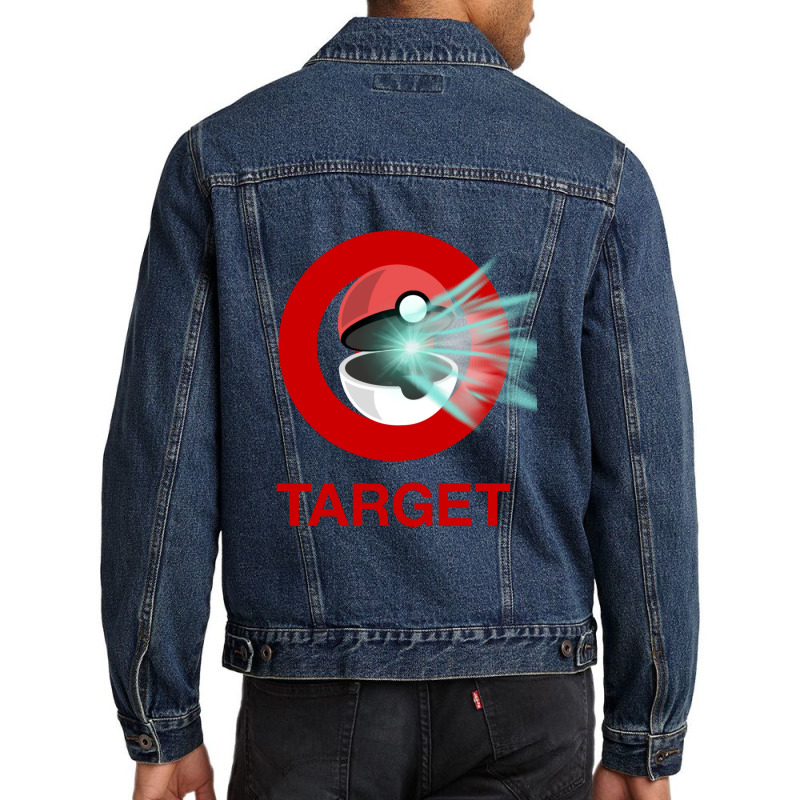 Target Design Product Danger Design Product 1 Men Denim Jacket | Artistshot