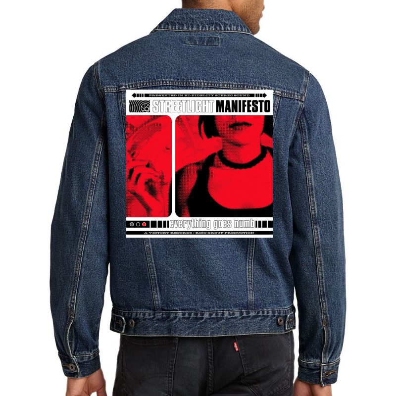 Streetlight Manifesto Everything Goes Numb Men Denim Jacket by asaberazretk | Artistshot