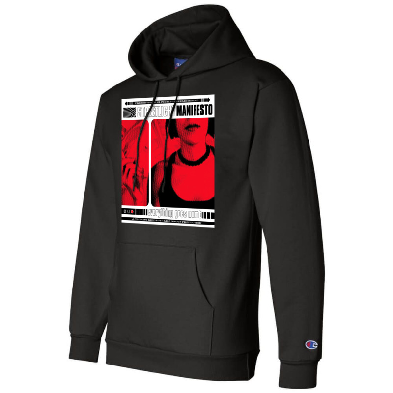 Streetlight Manifesto Everything Goes Numb Champion Hoodie by asaberazretk | Artistshot