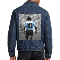 The Eternal Number 10 Men Denim Jacket | Artistshot